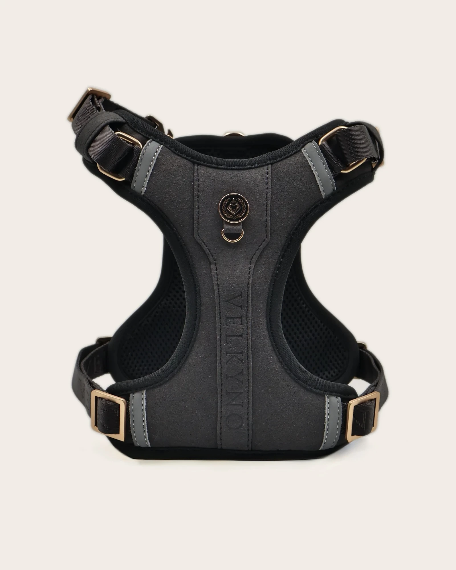 Front — VELKYNO Tech Harness in Deep Graphite